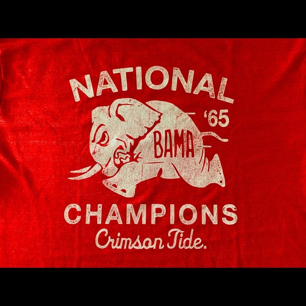 Alabama Crimson Tide Vintage Tshirt